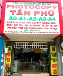 CÔNG TY TNHH IN NHANH TÂN PHÚ